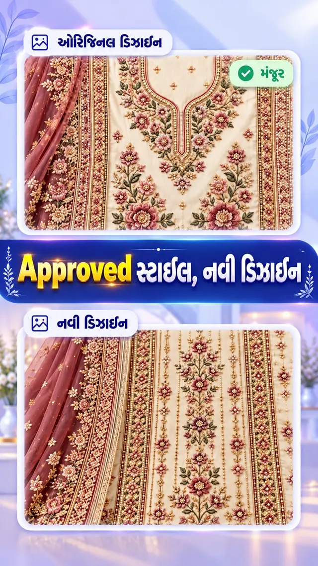 ગમતી style, નવી ડિઝાઇન પર ટ્યુટોરિયલ
